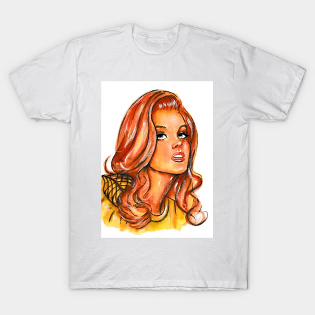 Ann-Margret T-Shirt by Svetlana Pelin